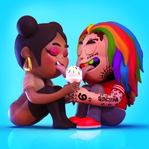6ix9ine - Fefe (ft. Nicki Minaj and Murda Beatz) (Cover art)