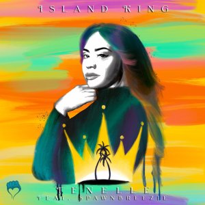 Tenelle - Island King (ft. Spawnbreezie) (Cover art)
