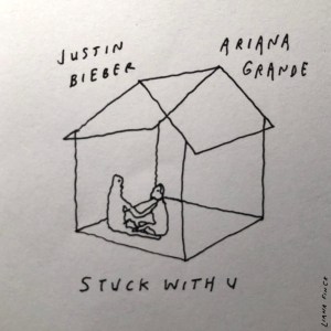 Ariana Grande and Justin Bieber - Stuck With U (Cover art)