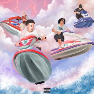 Internet Money - Jetski (ft. Lil Mosey and Lil Tecca) (Cover art)