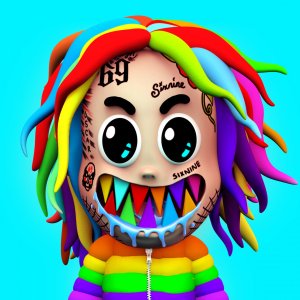 6ix9ine - Gooba (Cover art)