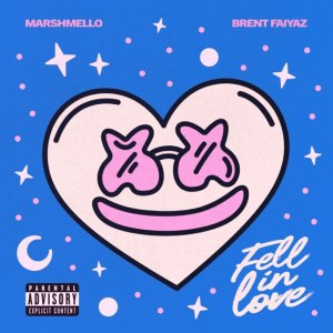 Marshmello - Fell In Love (ft. Brent Faiyaz) (Cover art)