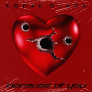 Kodak Black - Because Of You (Cover art)