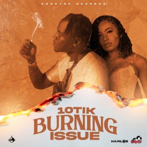 10Tik - Burning Issue (Cover art)