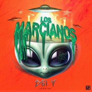 Los Marcianos Vol. 1: Dei V Version (Cover art)