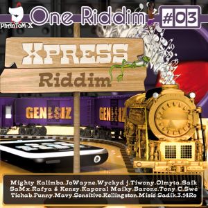 Genesiz One Riddim #03 - Xpress Riddim (Cover art)
