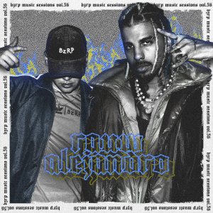 Bizarrap - Bzrp Music Sessions 56 (ft. Rauw Alejandro) (Cover art)
