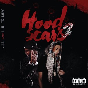 J.I. - Hood Scars 2 (ft.  Lil Tjay) (Cover art)