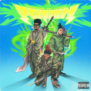 KSI - Poppin (ft. Lil Pump and Smokepurpp) (Cover art)