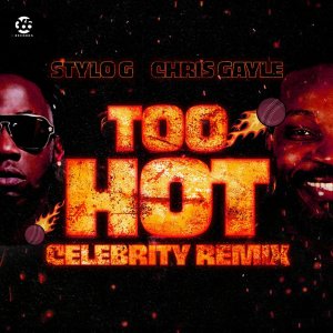 Stylo G - Too Hot (Celebrity Remix) (ft. Chris Gayle) (Cover art)