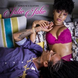 Keros-N - Jolie Jolie (ft. Olivyah) (Cover art)