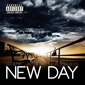 50 Cent - New Day (ft. Dr. Dre and Alicia Keys) (Cover art)
