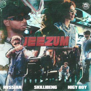 Rvssian - Jeezum (ft. Skillibeng and Nigy Boy) (Cover art)