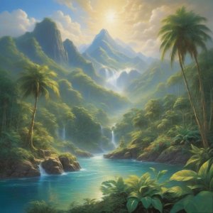 Scory Kovitch and Kaf Malbar - Loué Jah (Cover art)